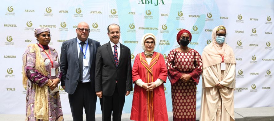 Emine Erdoğan, Nijerya’da Abuja Yunus Emre Kültür Merkezi’nin açılışına katıldı