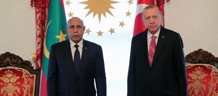 Cumhurbaşkanı Erdoğan, Moritanya Cumhurbaşkanı Ghazouani ile bir araya geldi