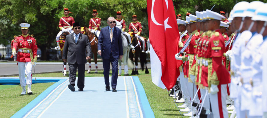 Cumhurbaşkanı Erdoğan, Endonezya Bogor Cumhurbaşkanlığı Sarayında